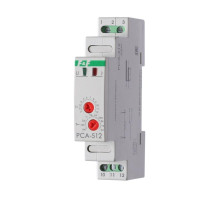 Реле времени PCA-512 8А 230В 1 перекл. IP20 задержка выключ. монтаж на DIN-рейке F&F EA02.001.001