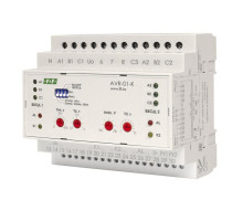 Устройство управления резервным питанием AVR-01-K (2 ввода; 1 нагрузка 35мм 3х400В+N 2х16А 2P IP20 монтаж на DIN-рейке) F&F EA04.006.001