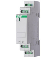 Реле промежуточное PK-3P (монтаж на DIN-рейке 35мм 220В 50Гц 3х8А 3NO/NC IP20) F&F EA06.001.023