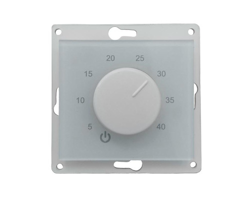 Термостат механический Th-HF-G-W 16А 3.6кВт для теплых полов датчик пола с возможн. установкой в рамку Schneider Glossa бел. EXTHERM Th-HF-G-W