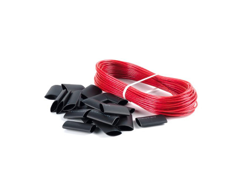 Комплект крепежа в водосточную трубу в 1 нитку 20 м (трос+крепежи) EXTHERM DRAIN/1
