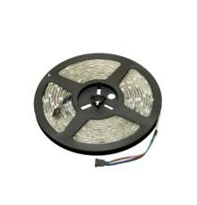 Лента светодиодная PLS 5050/60-12V 14.4Вт/м 3000К тепл. бел. IP20 (уп.5м) JazzWay 1000989