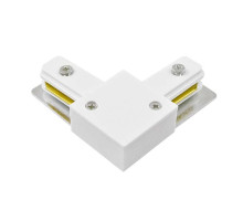 Коннектор L-образный PTR CL-WH накладной/подвесной шинопровод бел. JazzWay 5010840