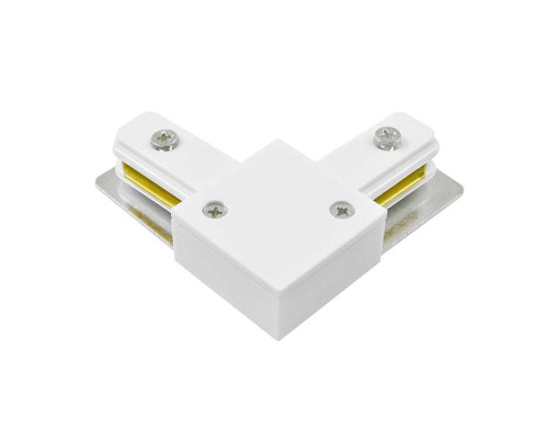 Коннектор L-образный PTR CL-WH накладной/подвесной шинопровод бел. JazzWay 5010840