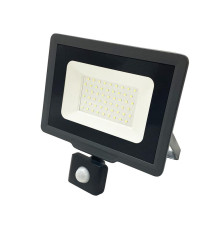 Прожектор светодиодный PFL-C3 SENSOR 50Вт 6500К IP65 закален. прозр. стекло JazzWay 5026940