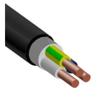 Кабель ВВГнг(А)-LS 3х2.5 ок (N PE) 0.66кВ (м) ПромЭл 0