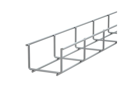 Лоток проволочный 60х60 L3000 сталь 4мм PL60-60-3000 оцинк. КМ LO0660