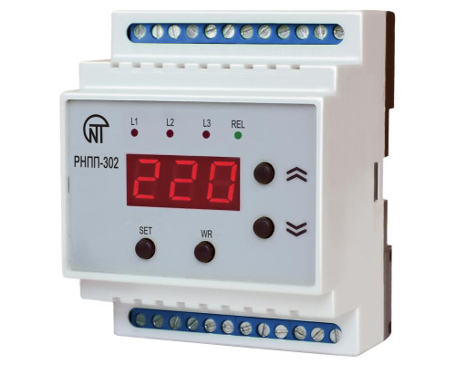 Реле напряжения РНПП-302 3ф НовАтек-Электро 3425600302