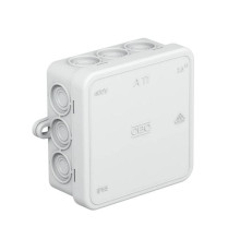 Коробка распределительная 85х85х40мм IP55 A11 12 кабельн. вводов свет. сер. OBO 2000342