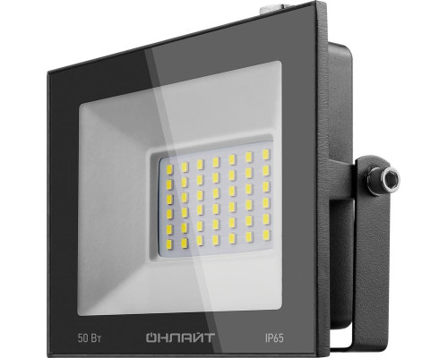 Прожектор светодиодный 71 659 OFL-50-4K-BL-IP65-LED 50Вт 4000К IP65 4000лм черн. ОНЛАЙТ 71659