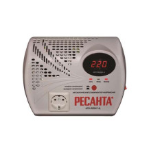 Стабилизатор напряжения АСН-500 Н/1-Ц 1ф 0.5кВт настен. с розеткой IP20 релейный Ресанта 63/6/9