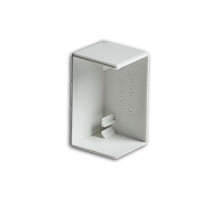 Заглушка для кабель-канала РКК 60х40 бел. Ruvinil ЗГЛ-60х40