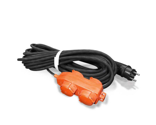Удлинитель-шнур 4х20м с заземл. 16А IP44 У16-040 КГ 3х1.5 с защ. крышкой UNIVersal 9634132