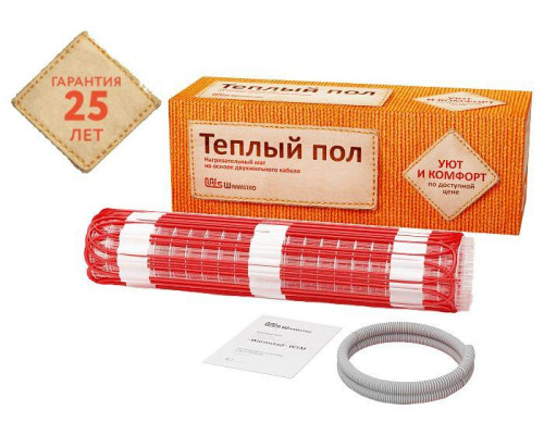 Комплект "Теплый пол" (мат) WSM 1360Вт/9.00кв.м Теплолюкс 100035665800