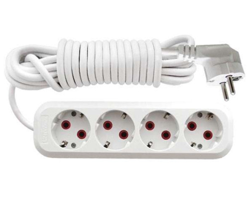 Удлинитель 4х2м с заземл. 10А IP20 У10-555 ПВС 3х0.75 UNIVersal 555-02