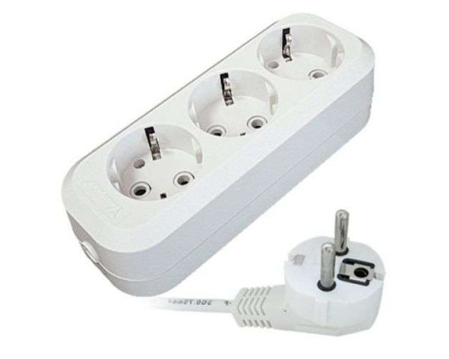 Удлинитель 3х3м с заземл. 13А IP20 Е-303 ПВС 3х1 АБС-пластик UNIVersal 9631977