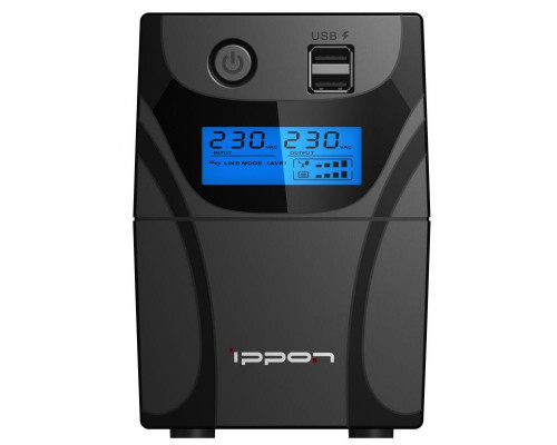 Источник бесперебойного питания Back Power Pro II Euro 650 360Вт 650В.А черн. IPPON 1005511
