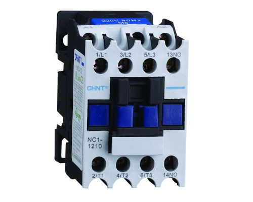 Контактор NC1-1210 12А кат. 400В AC 1НО AC-3 (R) CHINT 221373