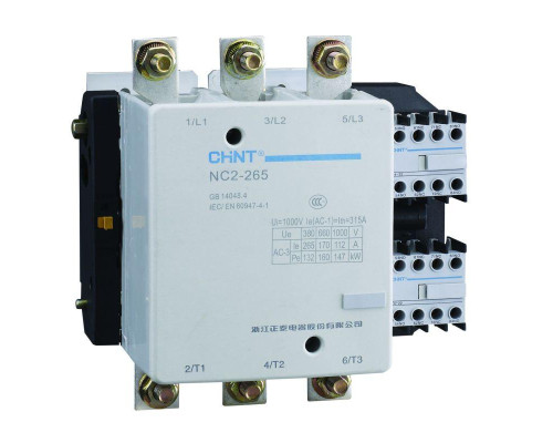 Контактор реверсивный NC2-265NS 265А кат. 230В AC AC-3 (R) CHINT 235992