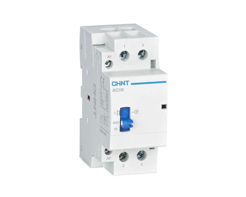 Контактор модульный NCH8-16M/11 AC 220-240В 50/60Гц ручное управление (R) CHINT 257403