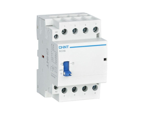 Контактор модульный NCH8-25M/40 AC 220-240В 50/60Гц ручное управление (R) CHINT 257478