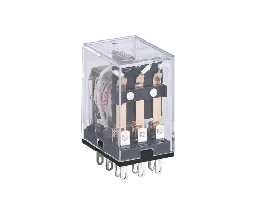 Реле промежуточное JZX-22F(D) 4 конт. с инд. LED 3А 24В DC CHINT 285385