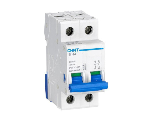 Выключатель нагрузки 2п 100А NH4 (R) CHINT 398039