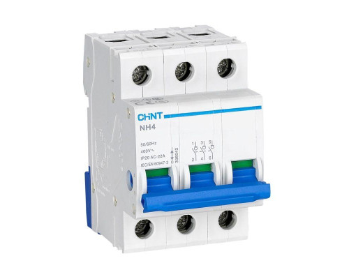 Выключатель нагрузки 3п 32А NH4 (R) CHINT 398043