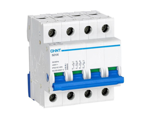 Выключатель нагрузки 4п 63А NH4 (R) CHINT 398047