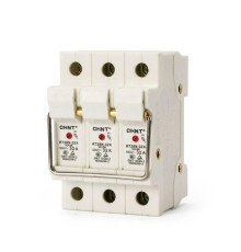 Держатель плавких вставок с индикацией RT28N-32X 10х38 3П CHINT 520349