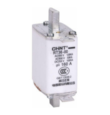 Вставка плавкая предохранителя RT36-00-160 габарит 00 80А CHINT 521348