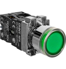 Кнопка управления NP2-BW3361 1НО зел. AC/DC 230В(LED) IP40 CHINT 573831