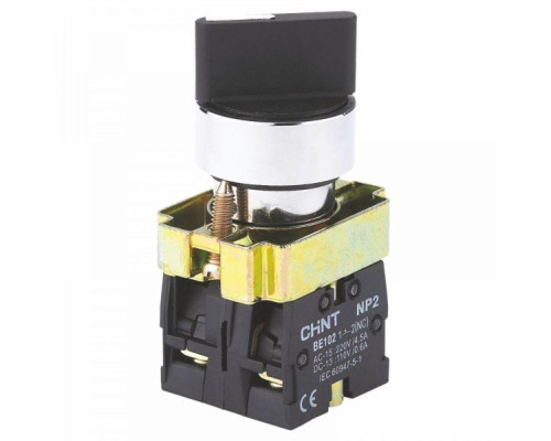 Переключатель NP2-BD53 3 полож. с возвратом 2НО IP40 CHINT 574852