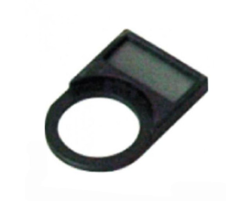 Шильдик NP2-BZ31 для кнопок NP2 30х45мм черн. CHINT 576794