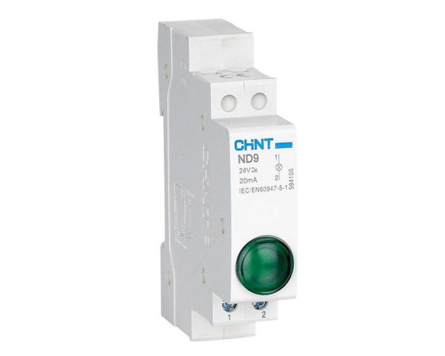 Индикатор ND9-1/y AC/DC 230В (LED) (R) желт. CHINT 594118