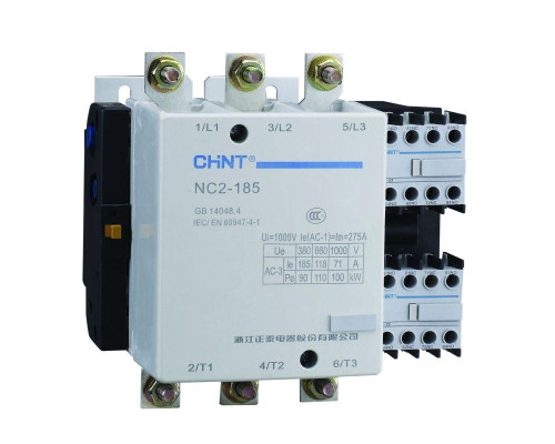 Контактор NC2-185 185А кат. 220-240В AC AC-3 (R) CHINT 671435