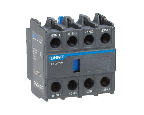 Приставка доп. контакты AX-3X/22 к контактору NXC-06~630 (R) CHINT 938251