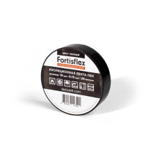 Изолента ПВХ 19х0.15х20 черн. Fortisflex 71236