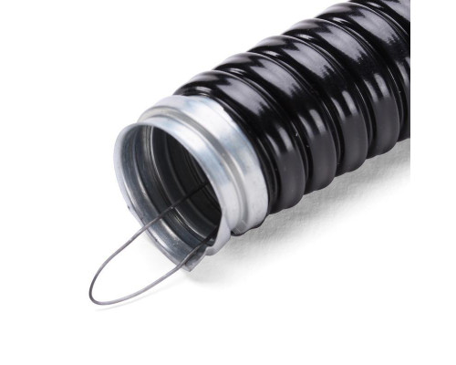 Металлорукав Р3-ЦПнг-LS 25 с протяжкой (уп.50м) Fortisflex 76649