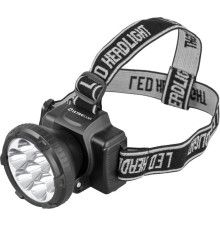 Фонарь аккумуляторный налобный LED5362 7LED 2 режима 220В пластик. черн. (бокс) Ultraflash 11256