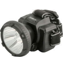 Фонарь аккумуляторный налобный LED5365 5LED 2 режима 220В пластик. черн. (бокс) Ultraflash 11648