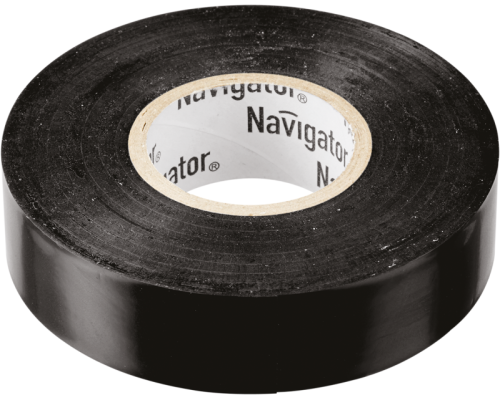 Изолента ПВХ 15мм (рул.20м) черн. NIT-B15-20/BL Navigator 71103