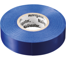 Изолента ПВХ 15мм (рул.20м) син. NIT-B15-20/B Navigator 71107