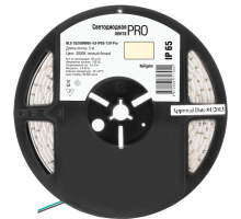 Лента светодиодная 71 704 NLS-3528WW60-4.8-IP65-12V-Pro R5 4.8Вт/м (уп.5м) Navigator 71704