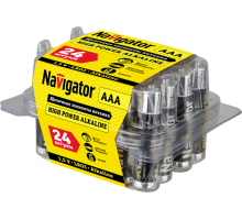 Элемент питания алкалиновый AAA/LR03 94 787 NBT-NE-LR03-BOX24 (уп.24шт) NAVIGATOR 94787