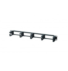Организатор кабельный 19дюйм 1U с метал. кольцами CM-1U-ML Hyperline 15447