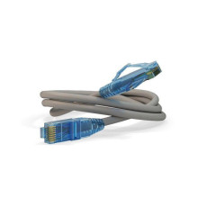 Патч-корд U/UTP кат.6 LSZH 3м PC-LPM-UTP-RJ45-RJ45-C6-3M-LSZH-GY сер. Hyperline 41839