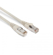 Патч-корд PC-LPM-STP-RJ45-RJ45-C6-1M-LSZH-GY F/UTP экран. кат.6 LSZH 1м сер. Hyperline 42373