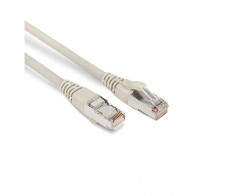 Патч-корд PC-LPM-STP-RJ45-RJ45-C6-3M-LSZH-GY F/UTP экран. кат.6 LSZH 3м сер. Hyperline 42376