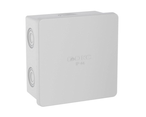 Коробка распределительная ОП 80х80х40мм IP44 6 каб. ввод DKC 53700